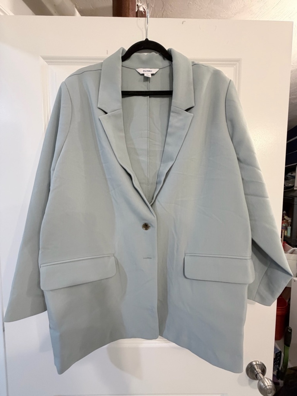 Old Navy Light Blue Oversized Blazer